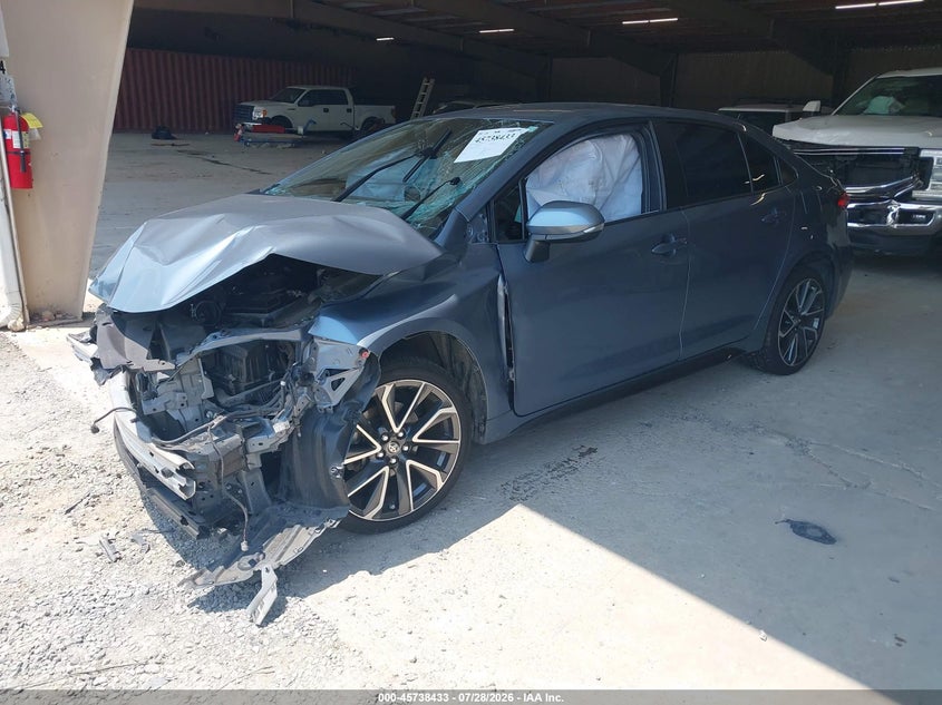 Vin: jtds4mce5mj071321, lot: 46237137, toyota corolla se 20212