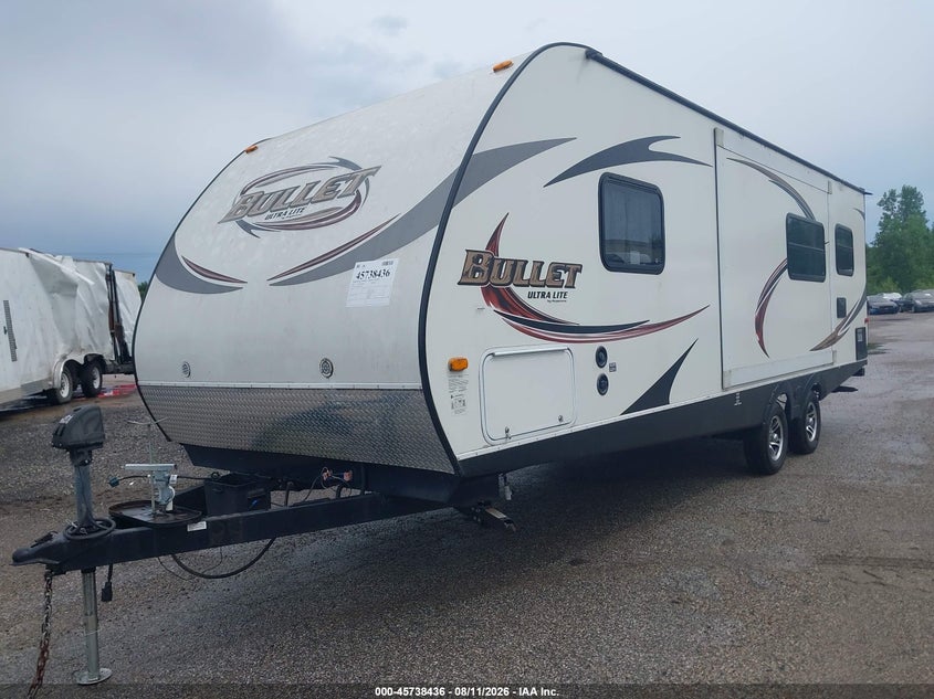 2013 KEYSTONE RV BULLET TRAVEL TRAILER auction photo 2