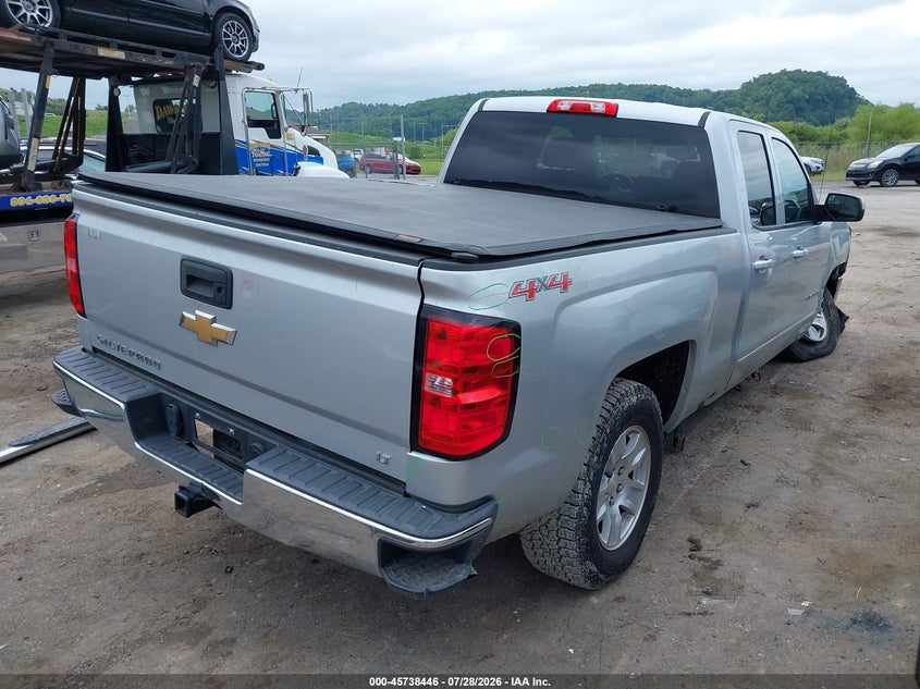 Vin: 1gcvkrec7hz129352, lot: 46237150, chevrolet silverado 1500 lt 20174