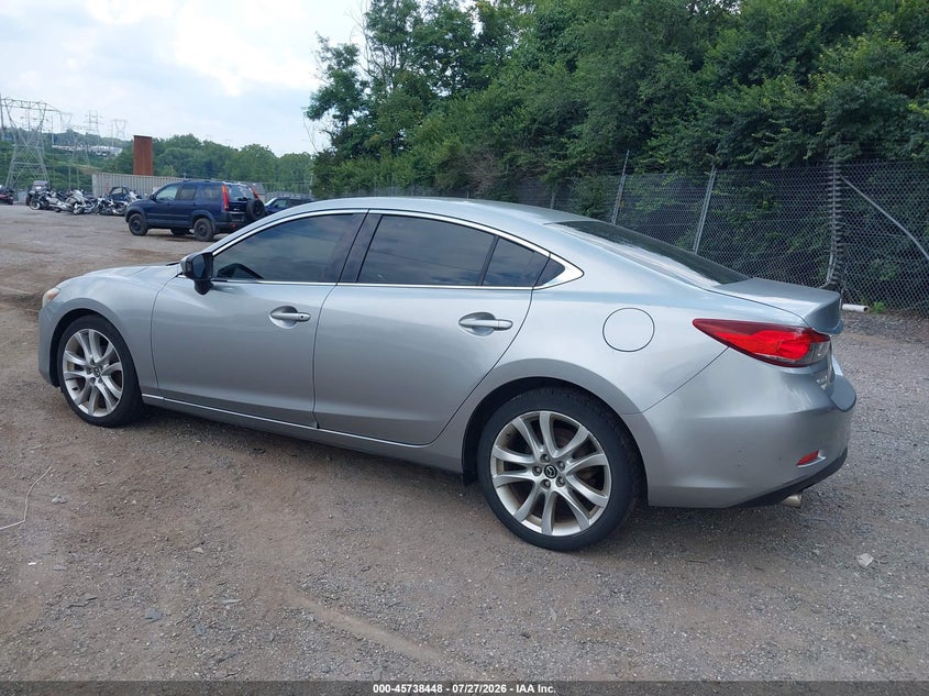 Vin: jm1gj1v56e1108713, lot: 46237152, mazda mazda6 i touring 20143