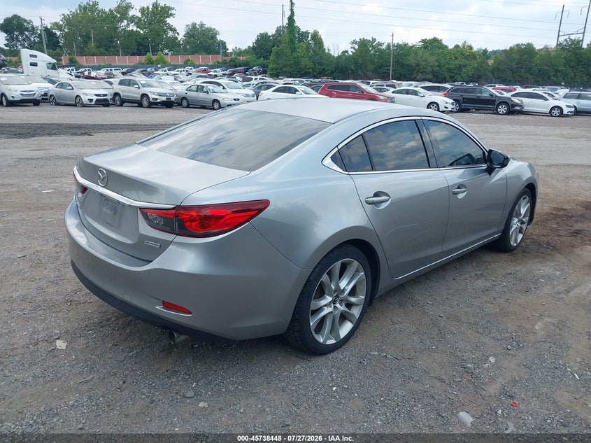 Vin: jm1gj1v56e1108713, lot: 46237152, mazda mazda6 i touring 20144