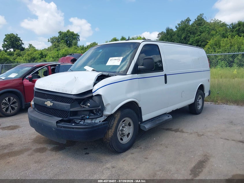Vin: 1gcwgfcf3f1259979, lot: 46237155, chevrolet express 2500 work van 20152