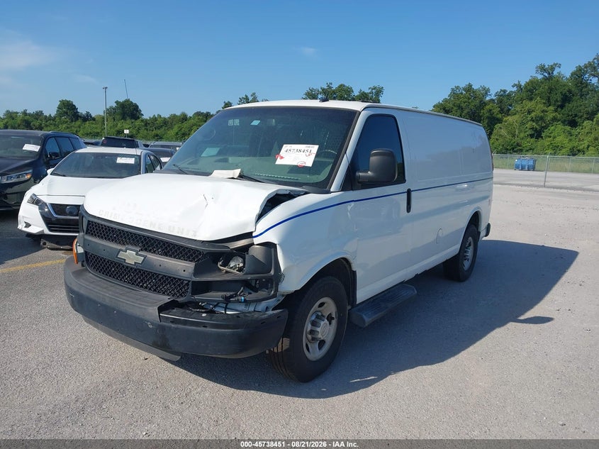 Vin: 1gcwgfcf3f1259979, lot: 46237155, chevrolet express 2500 work van 20152