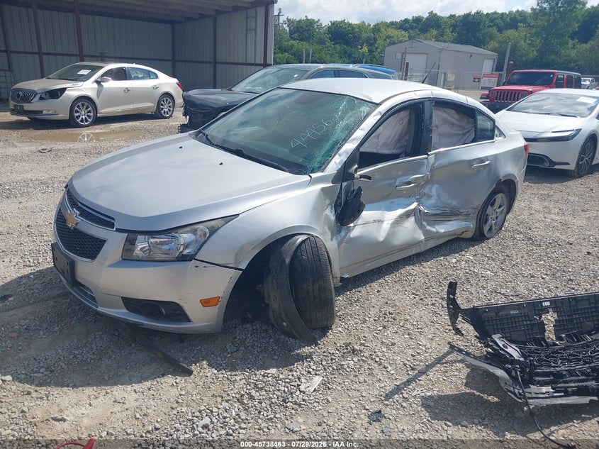 2014 Chevrolet Cruze, Left Side, IAAI, VIN 1G1PC5SB1E7444562 — photo 2