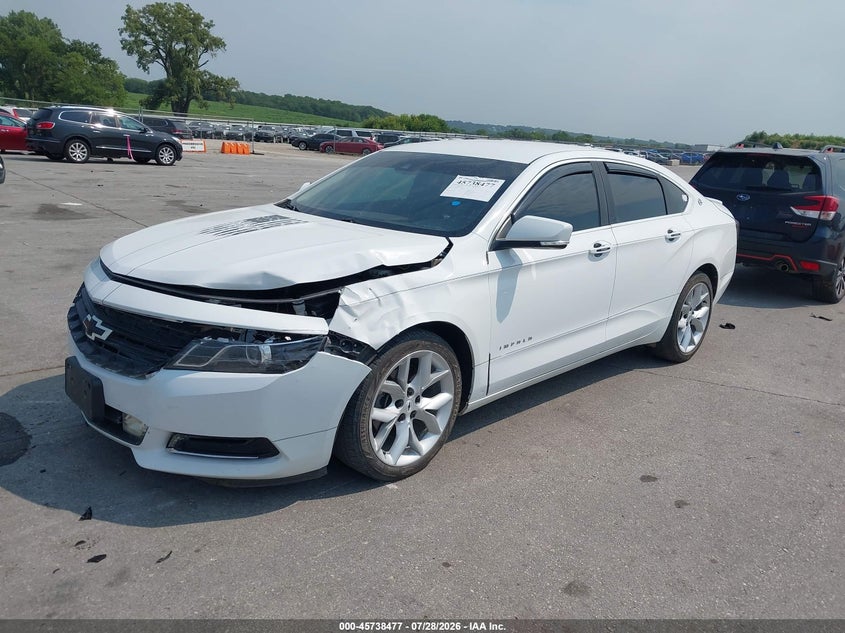 Vin: 1g1125s38eu100133, lot: 46237181, chevrolet impala 2lt 20142