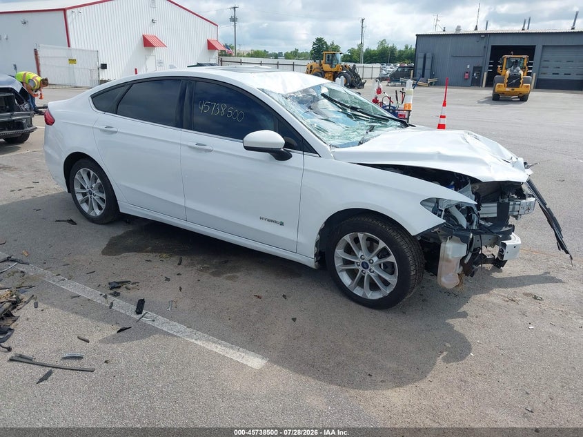 2019 FORD FUSION HYBRID auction photo 1