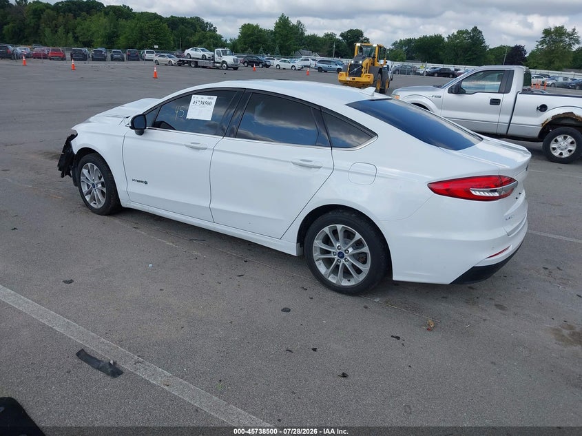 2019 FORD FUSION HYBRID auction photo 3