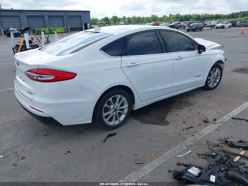 2019 FORD FUSION HYBRID auction photo 4