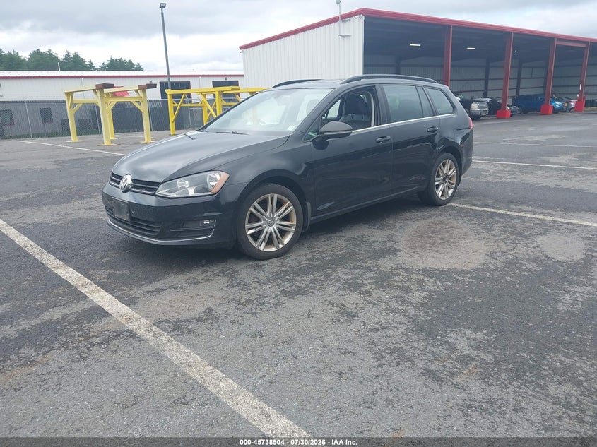Vin: 3vwfa7au1fm518123, lot: 46237208, volkswagen golf sportwagen tdi se 4-door 20152