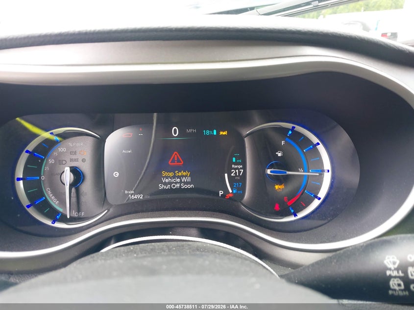 2023 CHRYSLER PACIFICA HYBRID auction photo 7