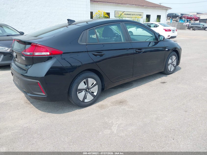 Vin: kmhc65lc5ju076575, lot: 46237225, hyundai ioniq hybrid blue 20184