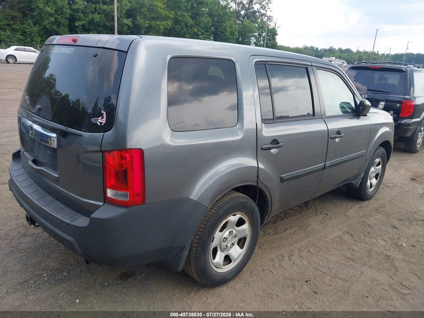 2010 HONDA PILOT auction photo 4
