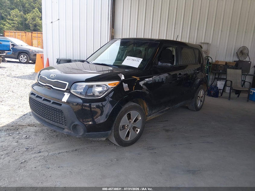 Vin: kndjn2a23f7791223, lot: 46237235, kia soul 20152