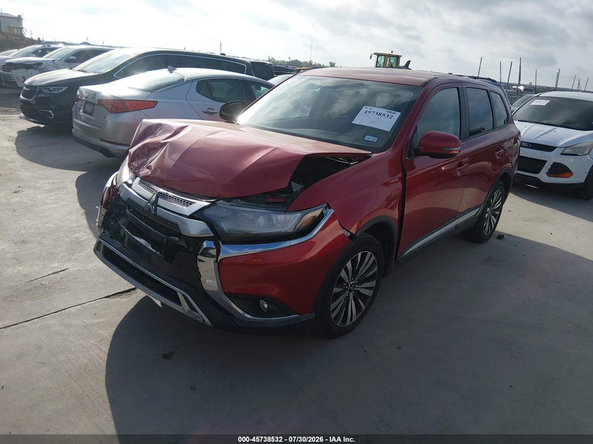 Vin: ja4ad3a3xkz014600, lot: 46237236, mitsubishi outlander se 20192
