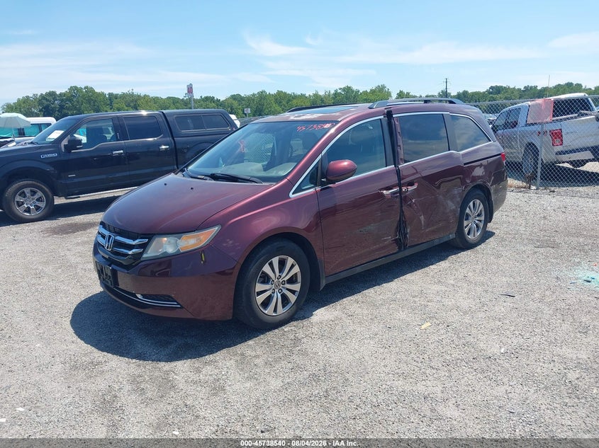 Vin: 5fnrl5h61fb003990, lot: 46237244, honda odyssey ex-l 20152