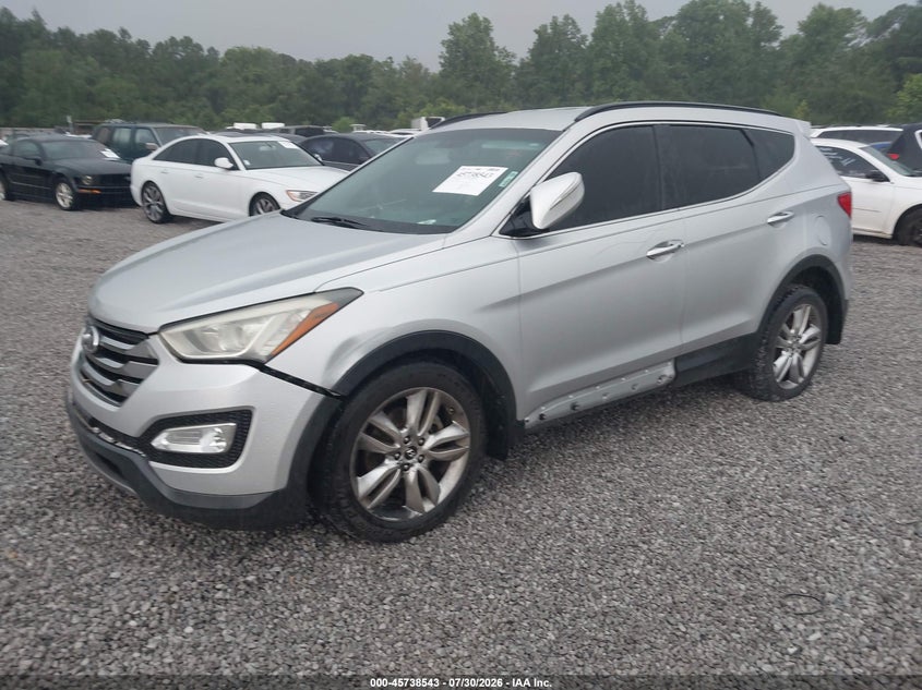 2013 HYUNDAI SANTA FE auction photo 2