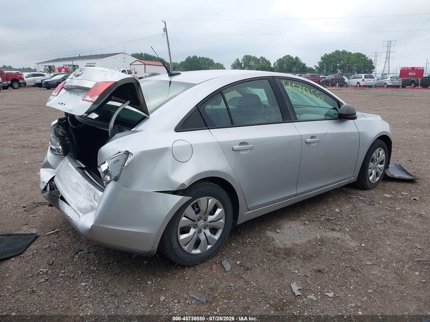 2014 CHEVROLET CRUZE auction photo 4