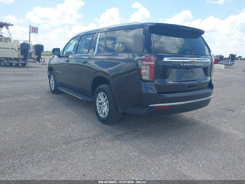 Vin: 1gnscbed6nr124792, lot: 46237256, chevrolet suburban 2wd ls 20223