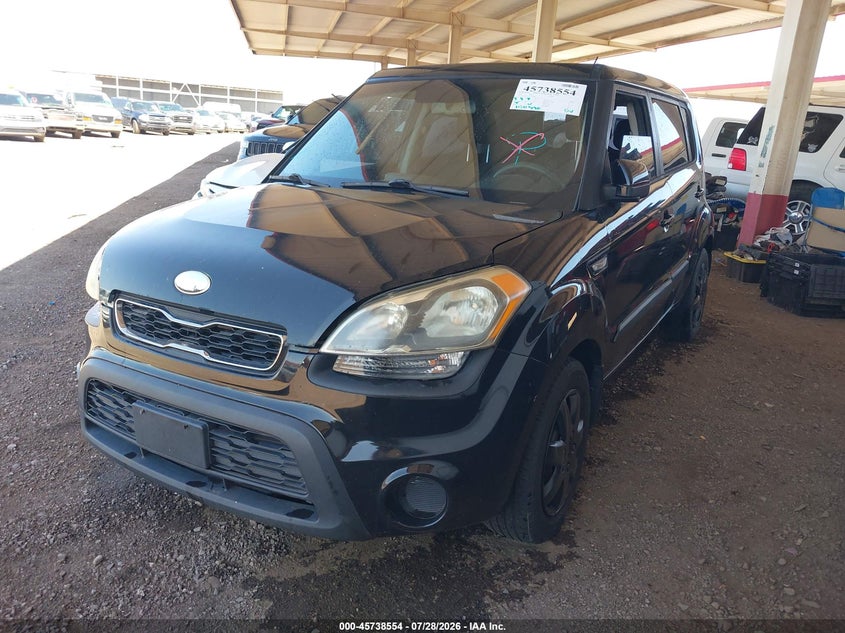 Vin: kndjt2a53d7512866, lot: 46237258, kia soul 20132