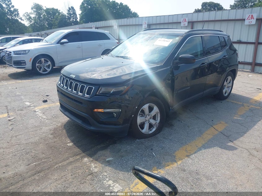 Vin: 3c4njcbb8mt538926, lot: 46237267, jeep compass latitude fwd 20212