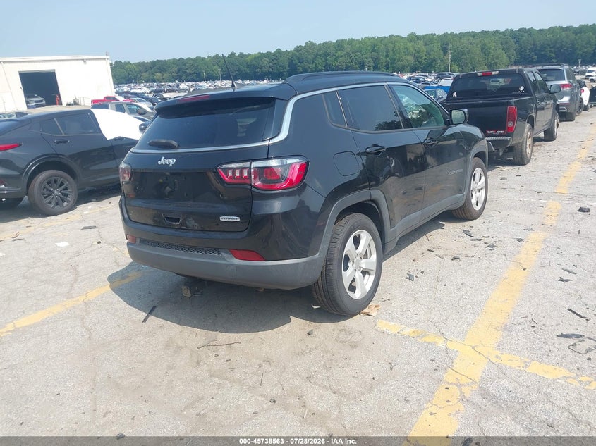 Vin: 3c4njcbb8mt538926, lot: 46237267, jeep compass latitude fwd 20214