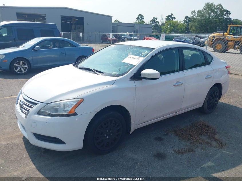 2015 NISSAN SENTRA auction photo 2