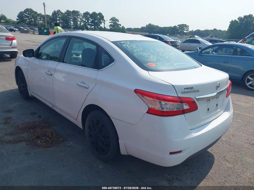 2015 NISSAN SENTRA auction photo 3