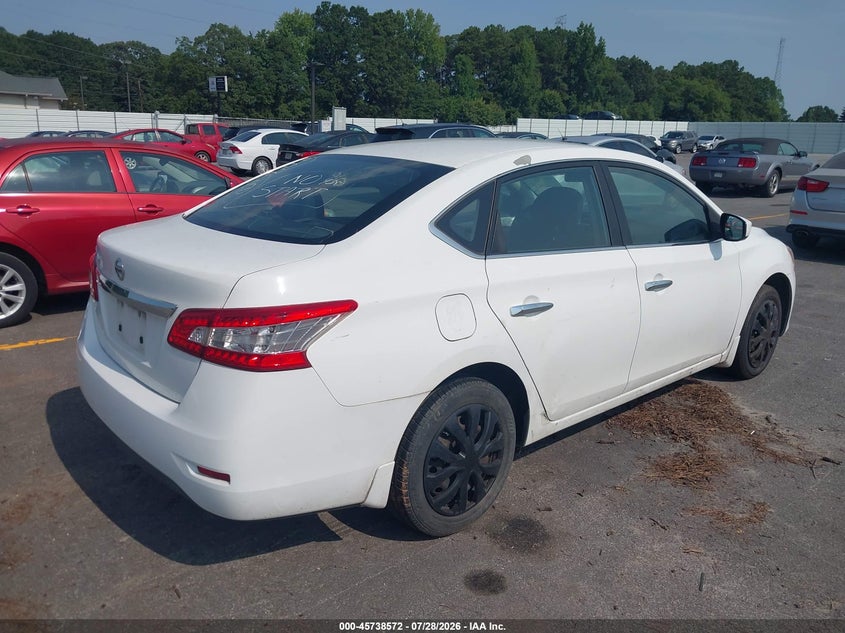 2015 NISSAN SENTRA auction photo 4