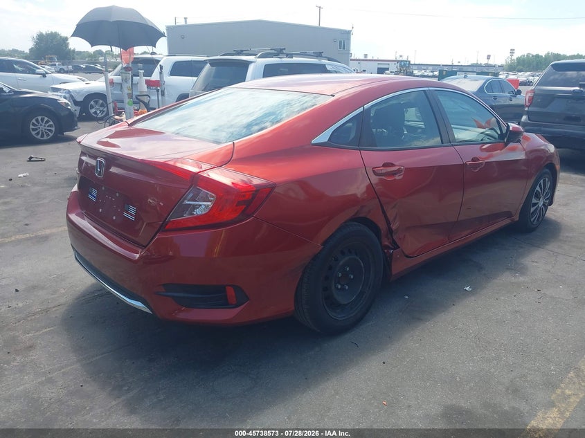 2021 HONDA CIVIC auction photo 4