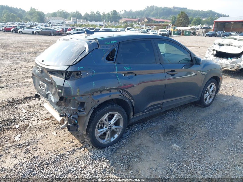 Vin: km8k3cab4nu886921, lot: 46237281, hyundai kona sel 20224