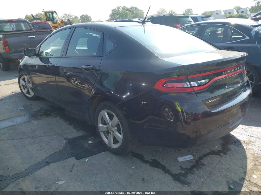 Vin: 1c3cdffa5gd819453, lot: 46237287, dodge dart sxt sport 20163