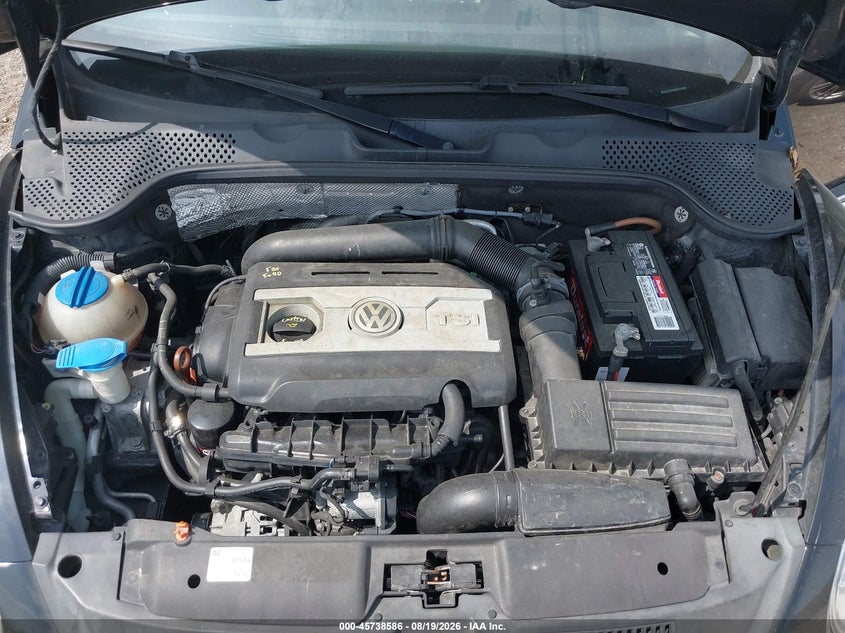 VOLKSWAGEN BEETLE 2012 VIN 3VWVA7AT5CM610348