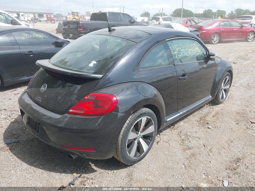2012 VOLKSWAGEN BEETLE auction photo 4