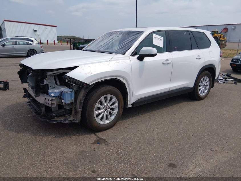 Vin: 5tdaaab52rs037139, lot: 46237291, toyota grand highlander xle 20242