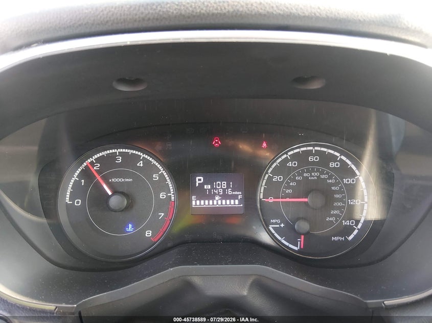 2017 SUBARU IMPREZA auction photo 7