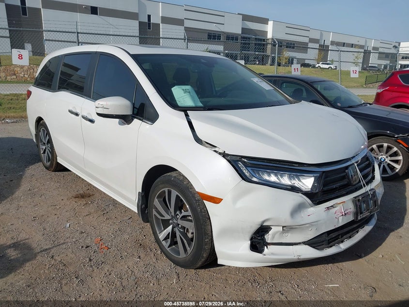 Vin: 5fnrl6h86rb000367, lot: 46237302, honda odyssey touring 2024 img_1