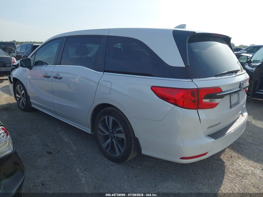 Vin: 5fnrl6h86rb000367, lot: 46237302, honda odyssey touring 20243