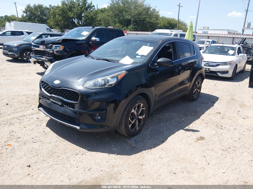 Vin: kndpm3ac6l7743559, lot: 46237323, kia sportage lx 20202