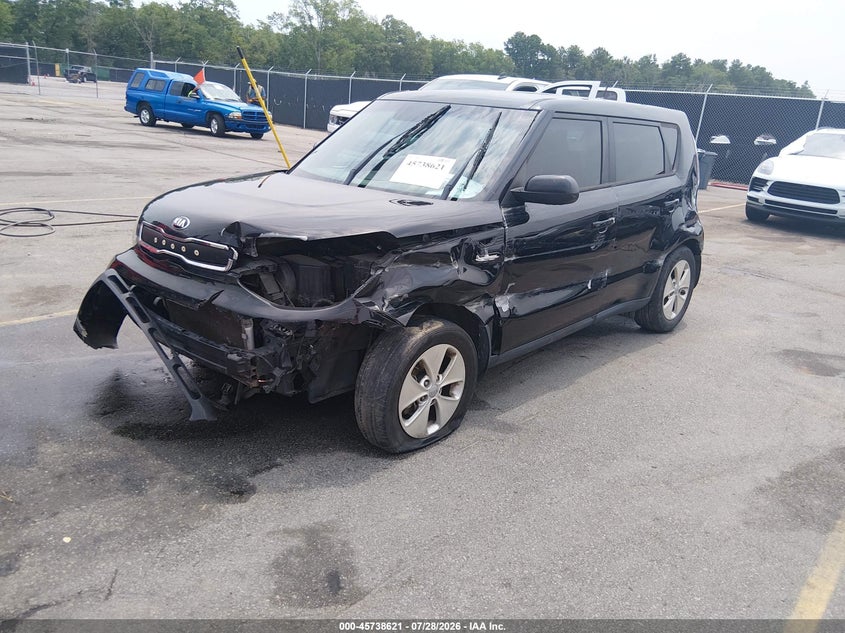 Vin: kndjn2a29e7718596, lot: 46237325, kia soul 20142