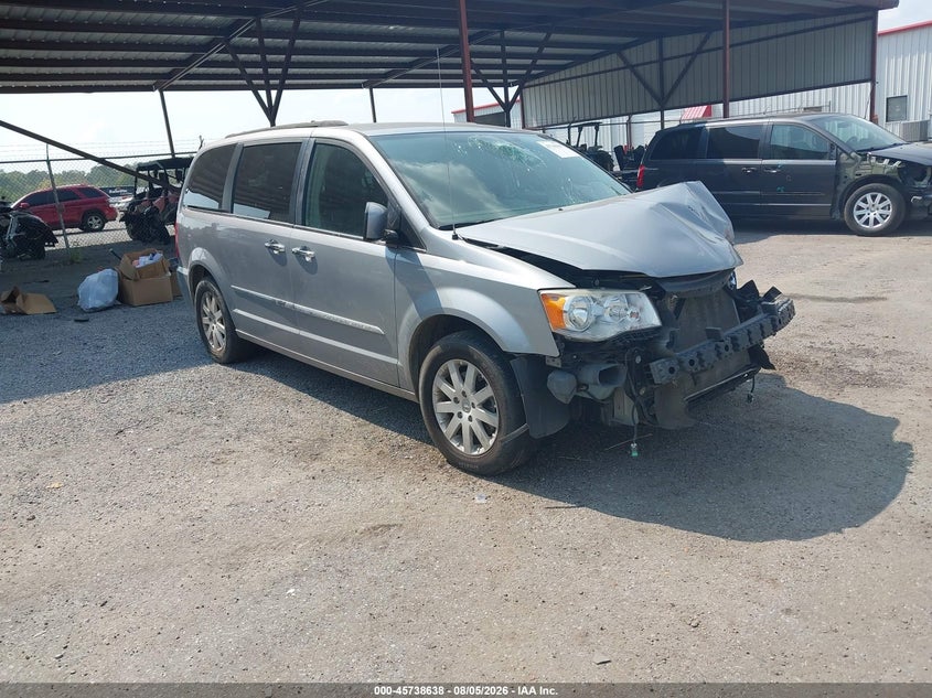 Vin: 2c4rc1bg7fr620194, lot: 46237342, chrysler town & country touring 20151