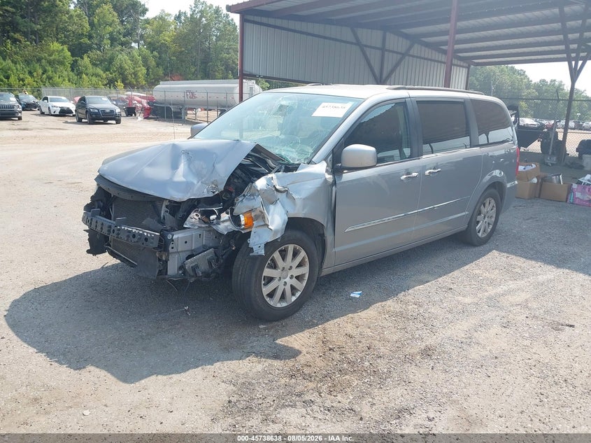 Vin: 2c4rc1bg7fr620194, lot: 46237342, chrysler town & country touring 20152