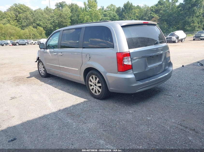 Vin: 2c4rc1bg7fr620194, lot: 46237342, chrysler town & country touring 20153