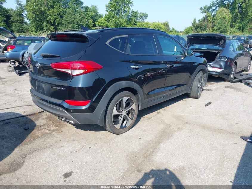 Vin: km8j33a26gu169760, lot: 46237348, hyundai tucson limited 20164