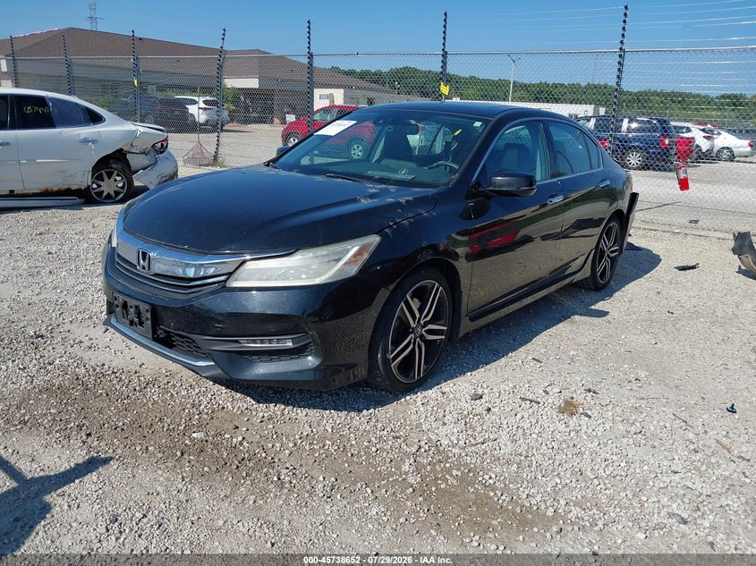 Vin: 1hgcr3f95ga027923, lot: 46237356, honda accord touring 20162