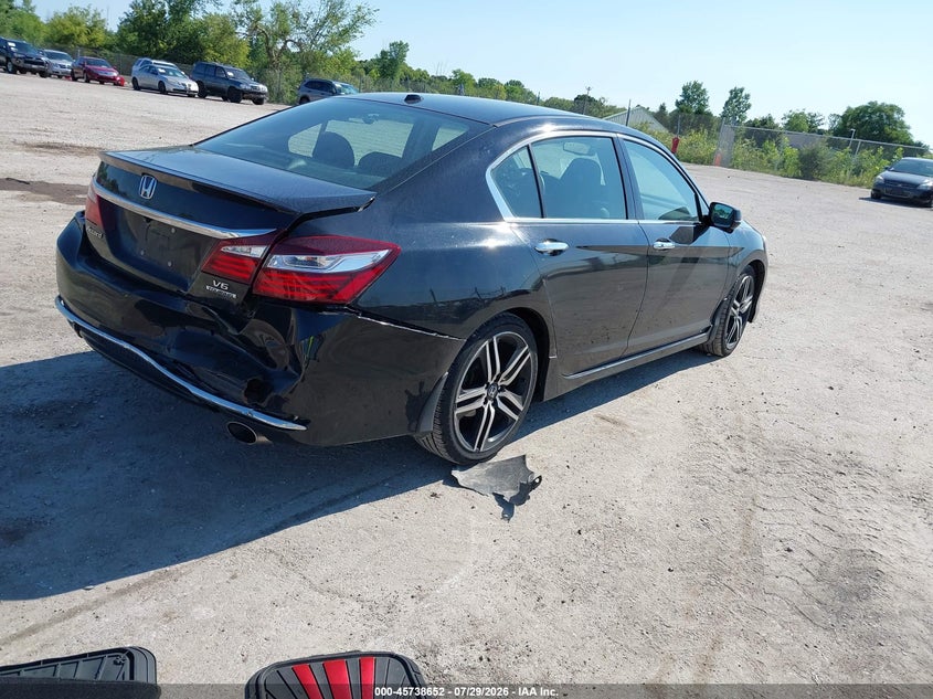 Vin: 1hgcr3f95ga027923, lot: 46237356, honda accord touring 20164