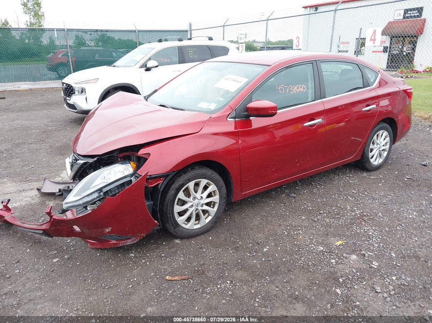 Vin: 3n1ab7ap5ky398577, lot: 46237364, nissan sentra sv 20192
