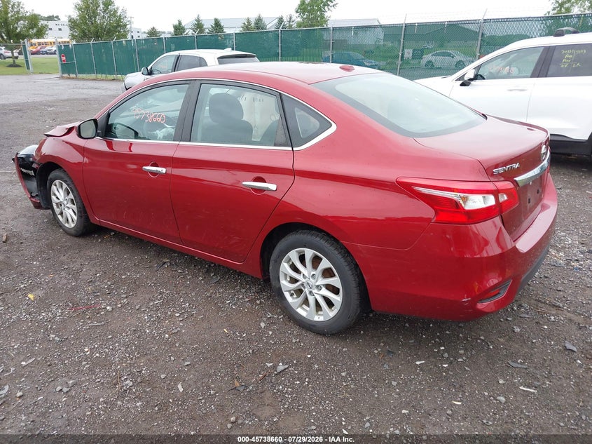 Vin: 3n1ab7ap5ky398577, lot: 46237364, nissan sentra sv 20193