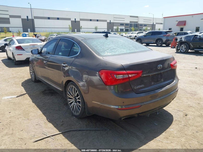 2014 KIA CADENZA auction photo 3