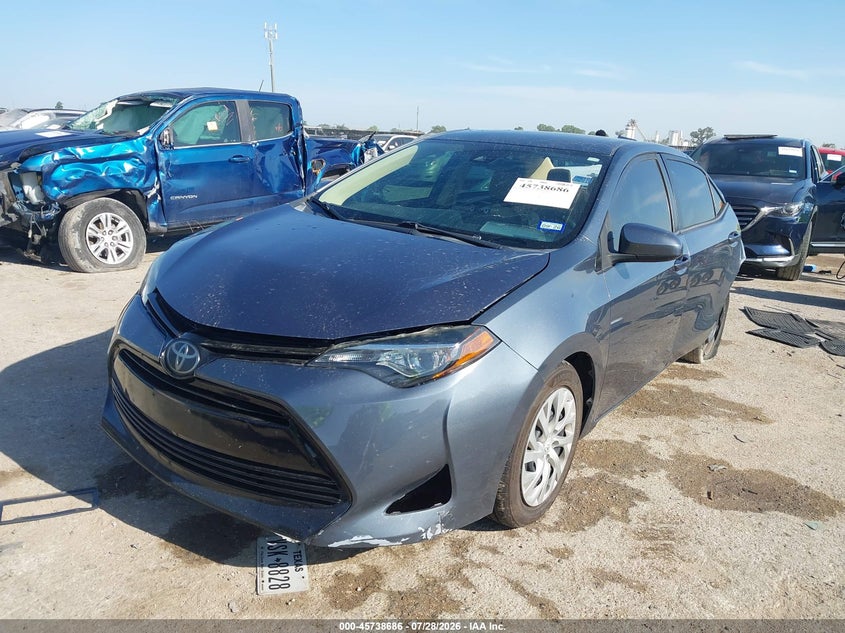 Vin: 5yfburhe7jp830631, lot: 46237390, toyota corolla le 20182