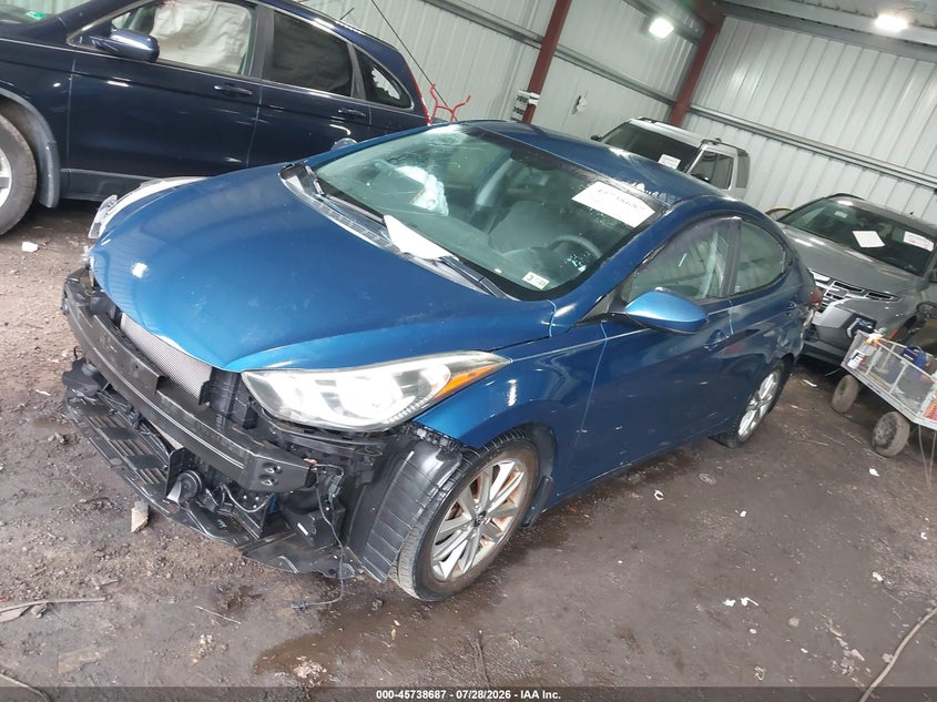 Vin: kmhdh4aexfu377217, lot: 46237391, hyundai elantra se 20152